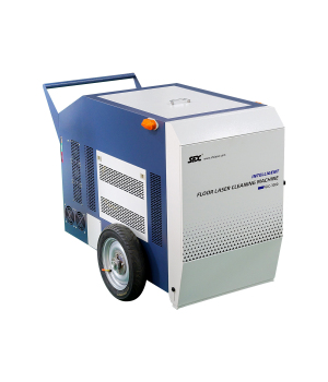 SFX 3000W Intelligent Laser Floor Cleaning Machine for Metal Concrete and Stone Floors Oil Rust Paint Removal Large Steel Plate Laser Rust Remover